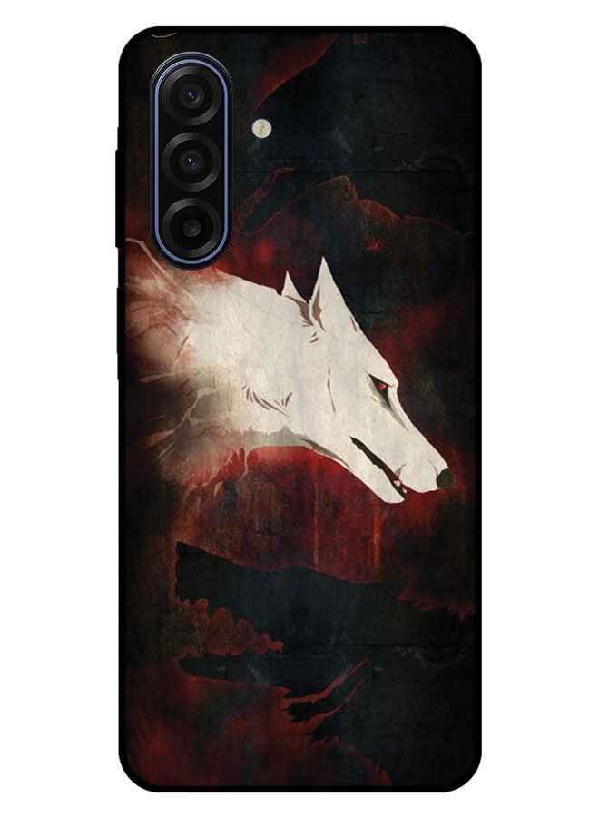 EYE CATCH Printed Protective Case Cover For Samsung Galaxy A17 4G  -  White Wolf - Image 1