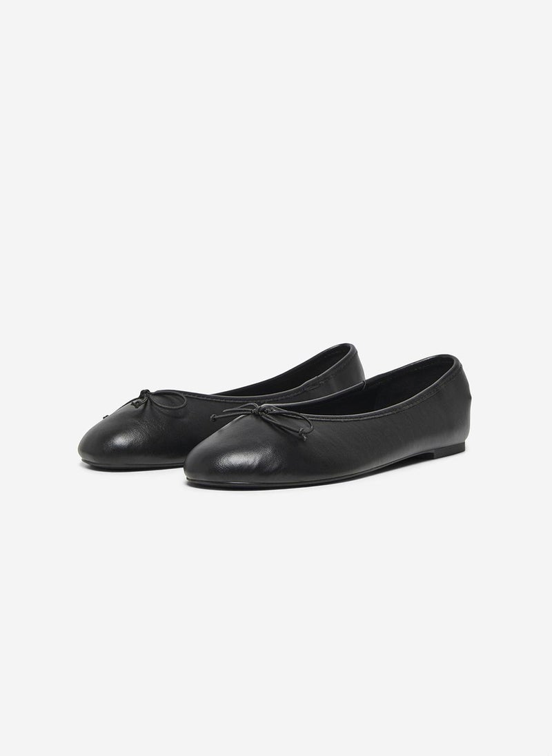 ONLY Women's ONLADRIANA-1 Basic PU Ballerina Flat - Image 1