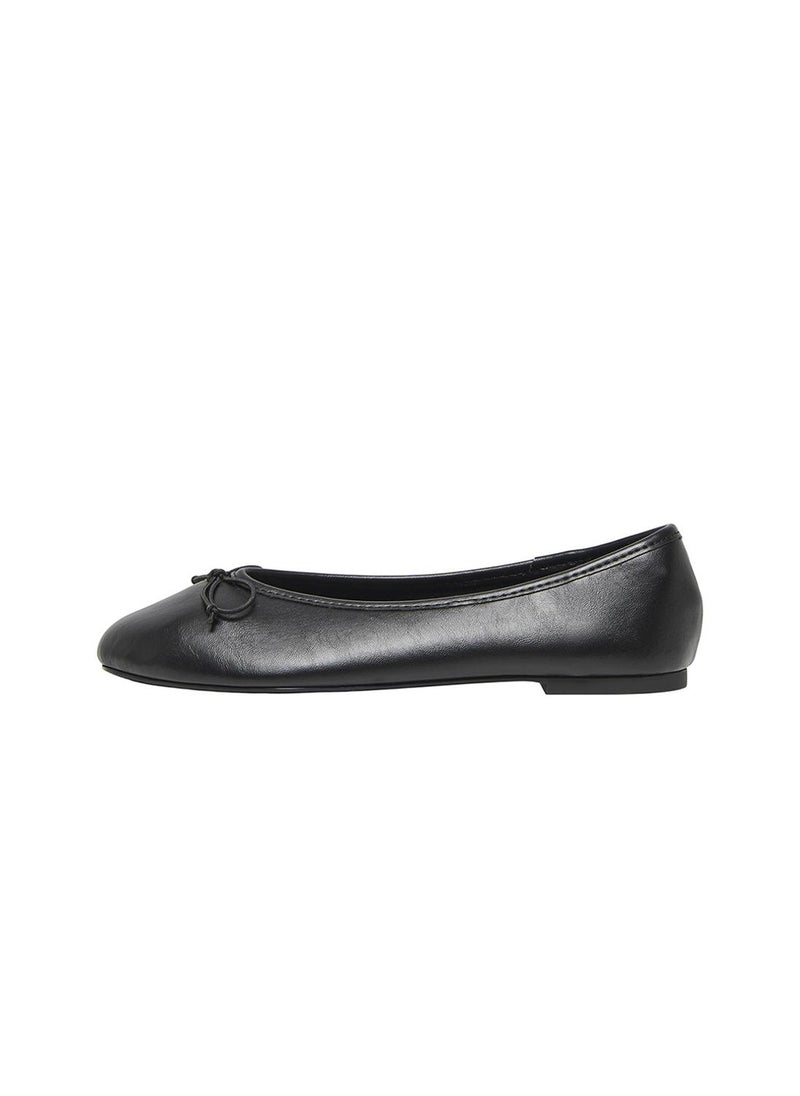 ONLY Women's ONLADRIANA-1 Basic PU Ballerina Flat - Image 2