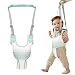 Ocanoiy Baby Walker Breathable Baby Walking Harness Handheld Kids Walker Helper Toddler Infant Walker Harness Assistant Belt Pulling and Lifting Dual Use Walking Assistant Strap Green 1 - Image 2