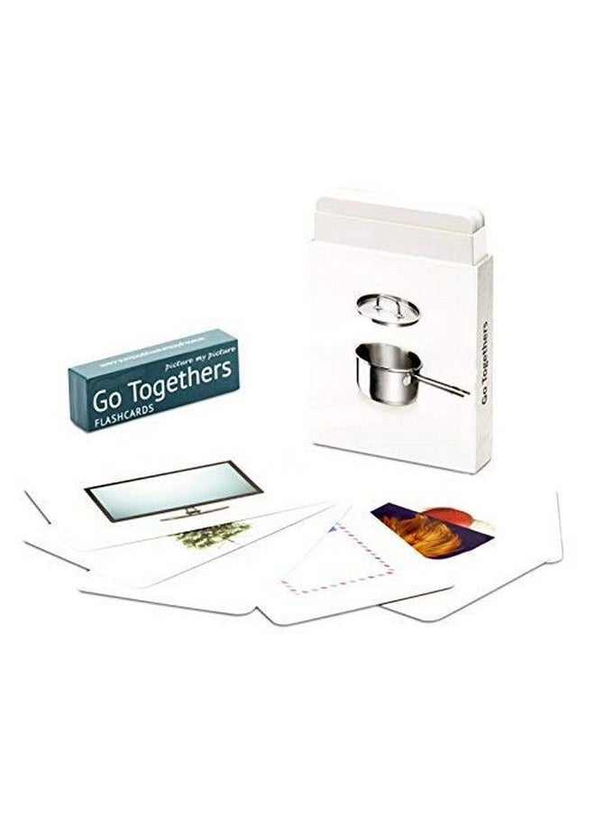 Picture My Picture - Go Together Flash Cards ; 40 Matching Language Development Educational Photo Cards ; 5 Starter Learning Games ; Speech Therapy Materials And Esl Materials - Image 1