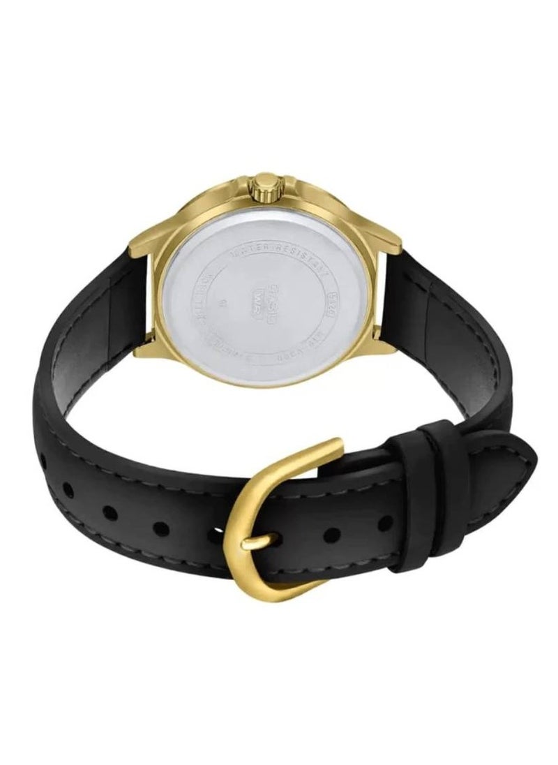 CASIO - Quartz Multi Function Leather Strap Men's Watch MTP-V300GL-1AUDF - Image 1