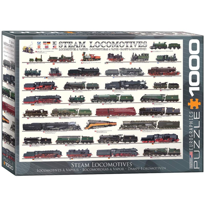 EuroGraphics Steam Locomotives 100Piece - Image 2