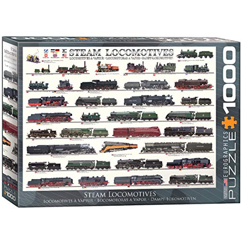 EuroGraphics Steam Locomotives 100Piece - Image 1