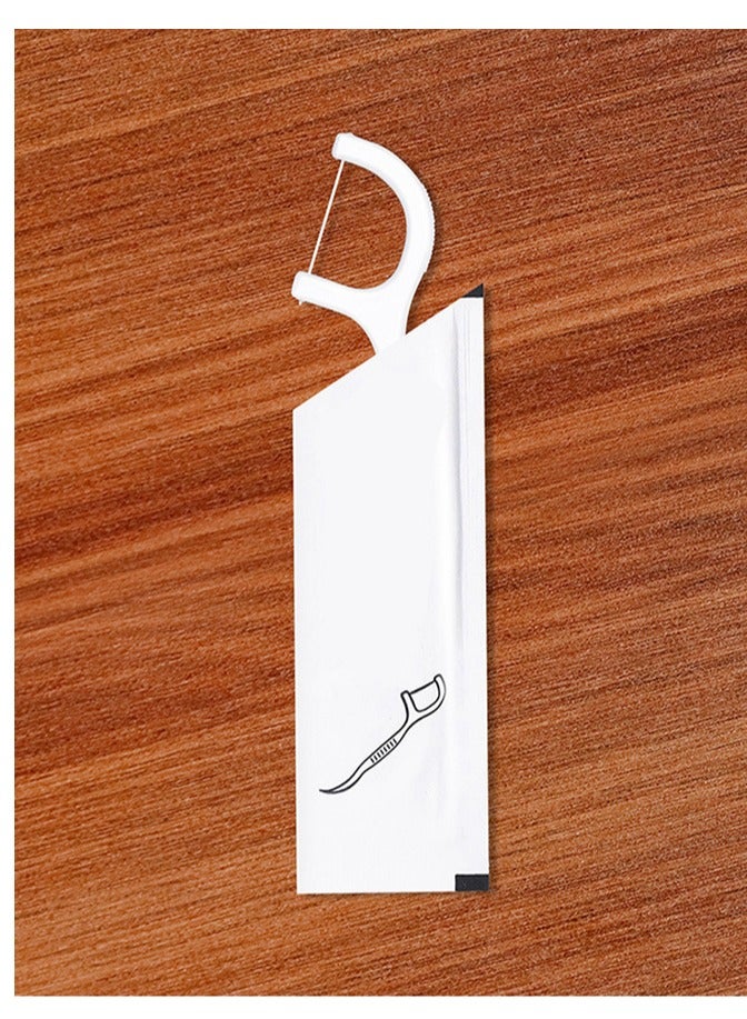 200 قطعة من عود أسنان بخيط تنظيف الأسنان  عصا أسنان  أعواد أسنان  أعواد أسنان  خيط تنظيف أسنان  حجم الأسرة (200 اختيار) - Image 5