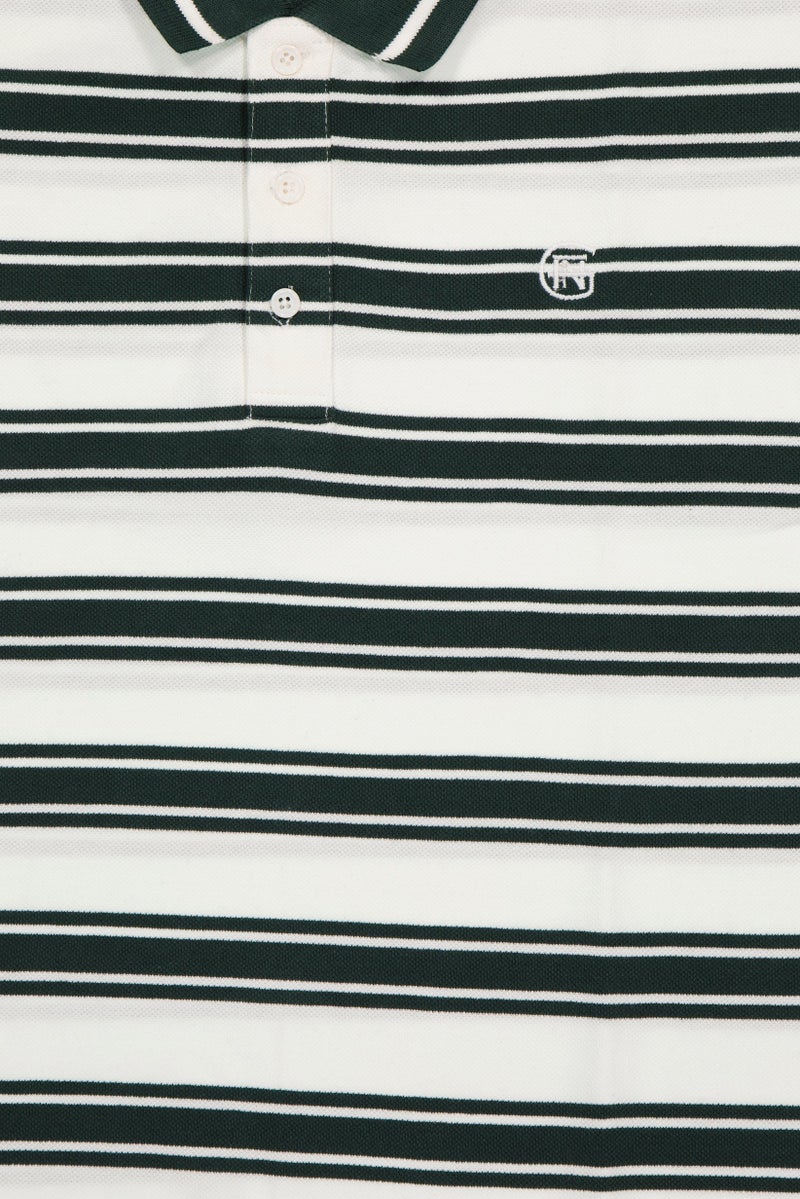 GOOD FOR NOTHING Men Regular Fit Stripe Short Sleeve Polo Shirt, Multicolor - Image 3