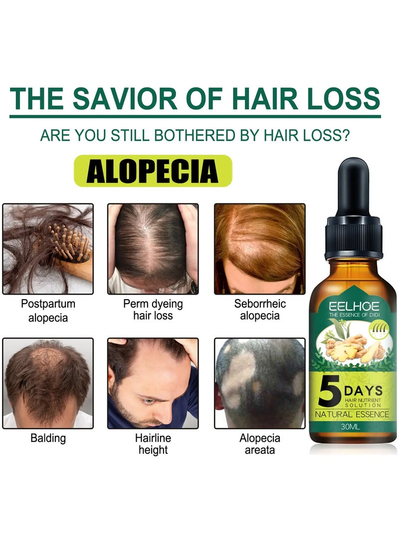 EELHOE Nutrient Solution for Hair, Hair Growth for Women, It for Natural Hair, 30 ml for Damaged Hair, Nourishes Your Hair - Image 3