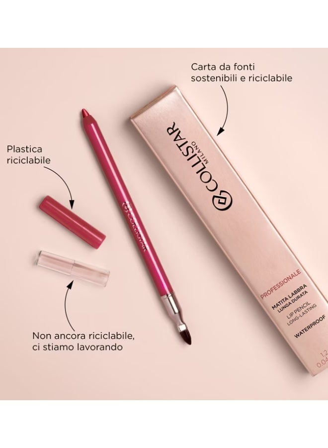 Collistar Professional Lip Pencil Color 109 Ipnotic Papavero - Image 3