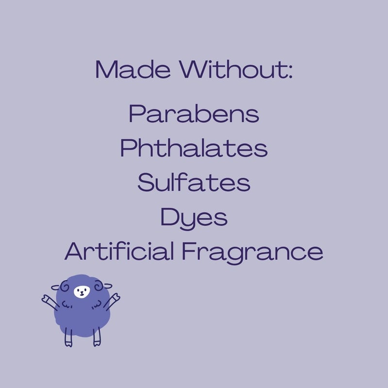 Hello Bello Ultra-Hydrating Baby Shampoo & Body Wash, Soft Lavender Scent, Tear Free & Safe for Sensitive Skin, Dermatologist Tested & Pediatrician Approved, 10oz Bottle - Image 4