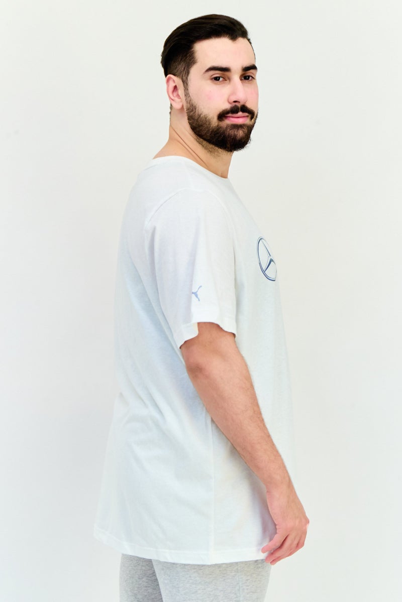 PUMA Puma x Mercedes AMG Petronas Men Sportswear Fit Short Sleeves Outdoor T-shirt, White - Image 2