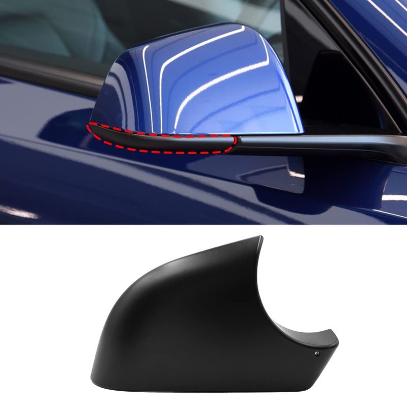 Jaronx Compatible with Tesla Model Y Mirror Bottom Cover 20182025 Right Passenger Side Rearview Mirror Lower Base Trim Base Cover Replacement for Tesla Model Y Accessories Right - Image 3