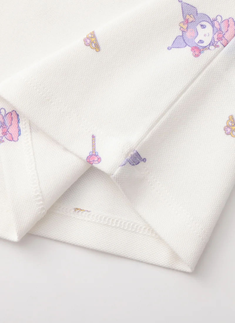 Balabala  Kids Girls Lapel short-sleeved T-shirt for Women | Best Price UAE