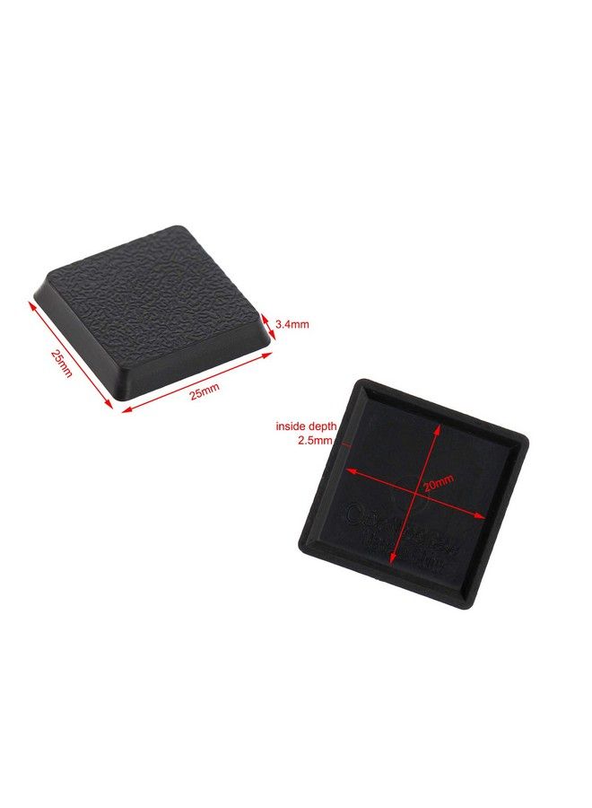 Evemodel 100Pcs 25Mm Square Black Miniature Model Bases For Tabletop Or Miniature Wargames (25Mm(0.98Inch) 100Pcs) - Image 5
