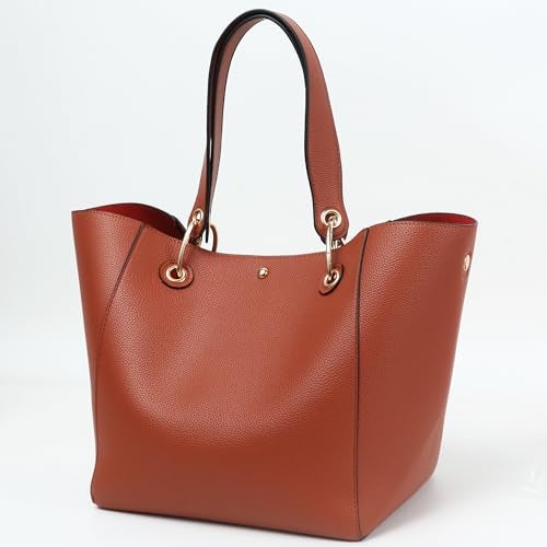 sqlp Large Work Tote Bag for Women Designer Purses and Handbags Big Bucket bags Ladies Travel Crossbody Purse Brown - Image 3