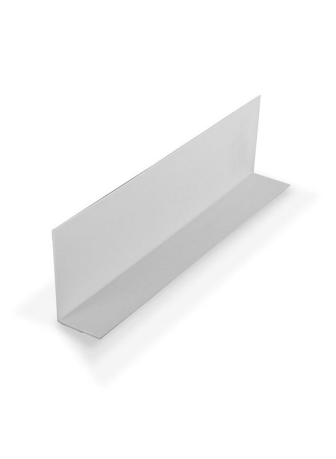 OUTWATER أوتواتر بلاستيك 1921-واي أبيض 1'' × 2'' × 3/64''(.047'') زاوية بلاستيكية من ستيرين بطول 36 بوصة (عبوة من 4) - Image 1