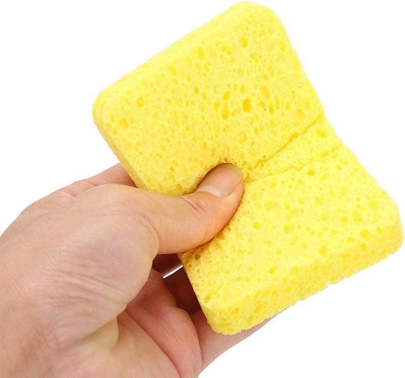 klarako 10 pcs Compostable Washing up Sponge Cellulose Longklarako Lasting Sponge Kitchen for Cleaning - Image 2