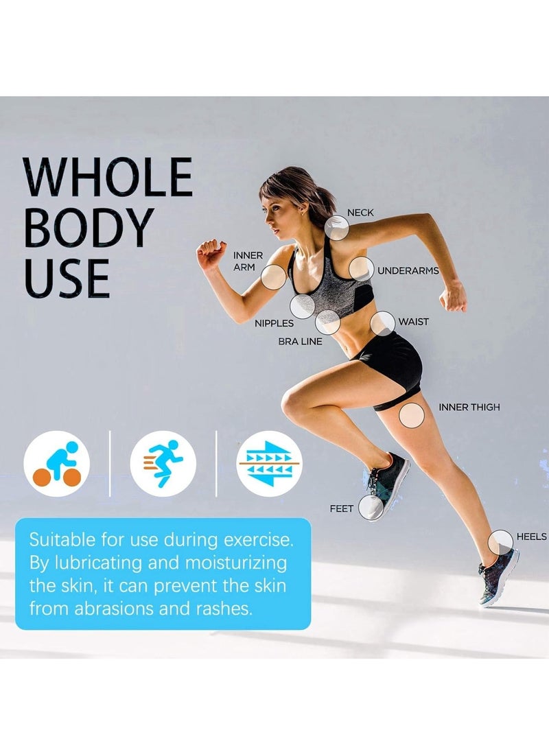 Generic - Thigh Rescue Anti-Friction Stick, Waterproof Anti-Chafe Balm for Skin Protection, Ideal for Running and Sports, Prevents Chafing and Scratches (40g) - Image 1