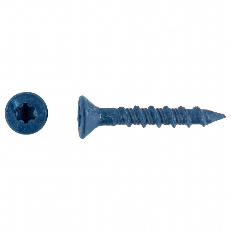 3/16" x 1-1/4" Star Torx Head Concrete Anchor Screws 3169407V2 | 100 Pack | Drill Bit Included