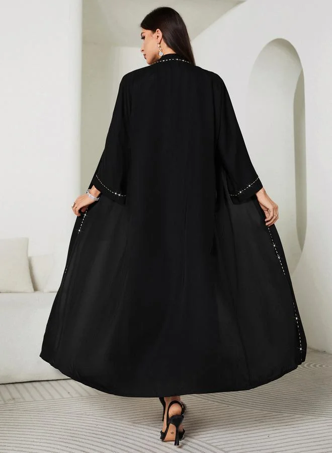 Take Two  Women Embellished Abaya and Maxi Dress Modest Set for Women | Best Price UAE