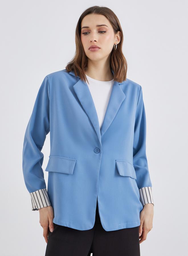 Take Two Regular Fit Notch Lapel Blazer - Image 2