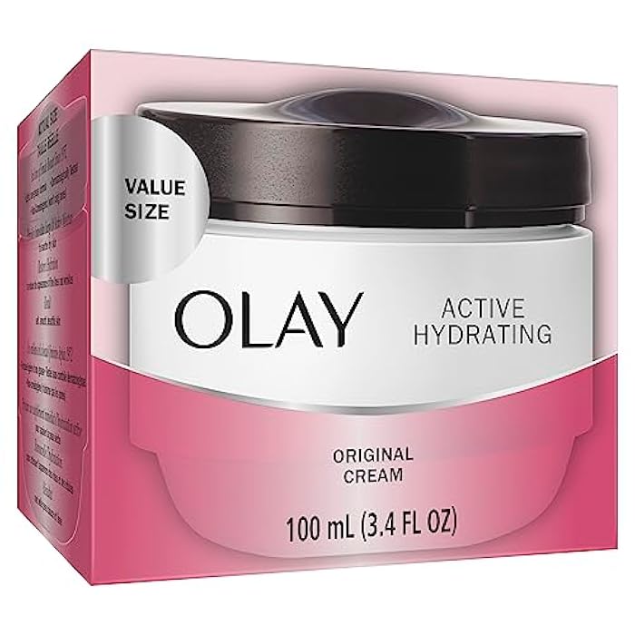 Olay Active Hydrating Cream, Face Moisturizer, 3.4 fl oz - Image 2