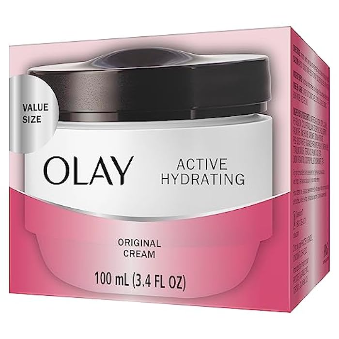 Olay Active Hydrating Cream, Face Moisturizer, 3.4 fl oz - Image 3