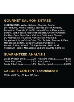 Sheba Perfect Portions Cuts In Gravy Adult Wet Cat Food Trays (24 Count, 48 Servings), Gourmet Salmon, Sustainable Tuna, And Delicate Whitefish & Tuna Entrée, Easy Peel TwinPack  - Image 4