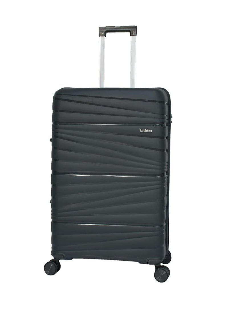 4 Pieces Unbreakable Luggage Trolley Bags Set with TSA Lock, Expandable Double Zipper, 4 Silent Spinner Wheels,  - Image 3