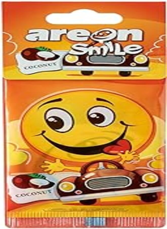 Areon Areon Smile Car Air Freshener Coconut 