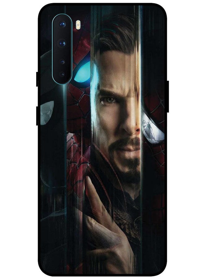 EYE CATCH - Protective Case Cover For OnePlus Nord Smart Series Printed Protective Case Cover for OnePlus Nord Doctor Strange & Spiderman - Image 1