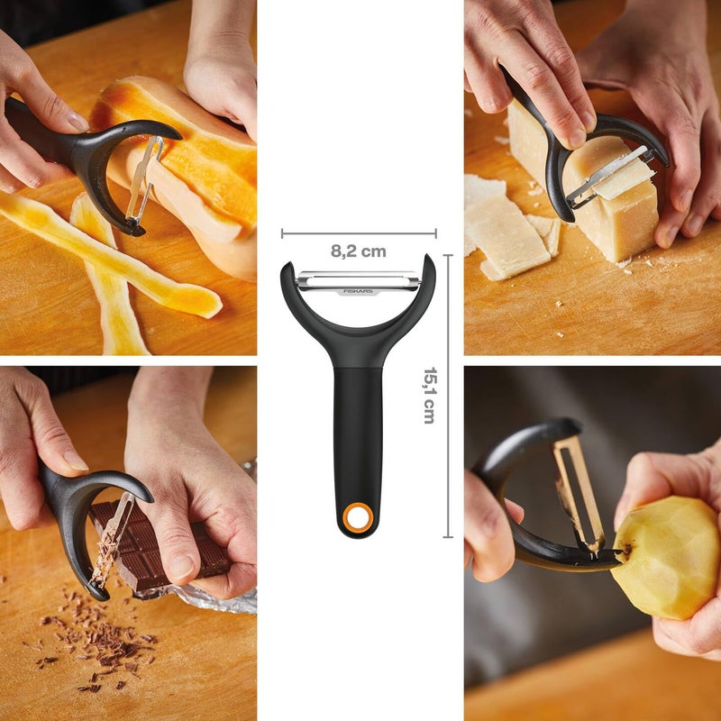 FISKARS Swedish Sandvik Steel Ff Peeler YShaped 1016122 - Image 3