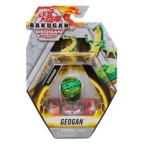 Bakugan Geogan Viperagon Geogan Rising Collectible Action Figure and Trading Cards Kids Toys for Boys - Image 1