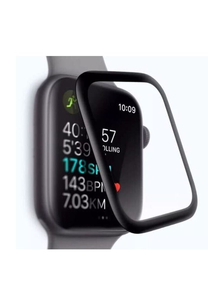 Waldic Nano Explosion Shock Proof Screen Protector For Apple Watch 42mm - Black  - Image 4