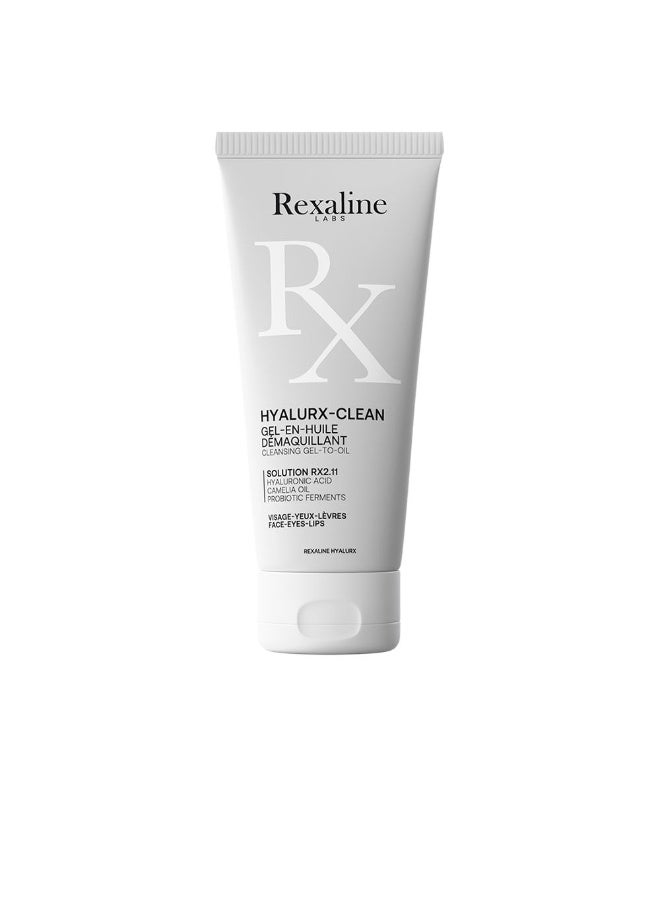 Rexaline Hyalurx-Clean Cleansing Gel-to-Oil 40ml - Image 1