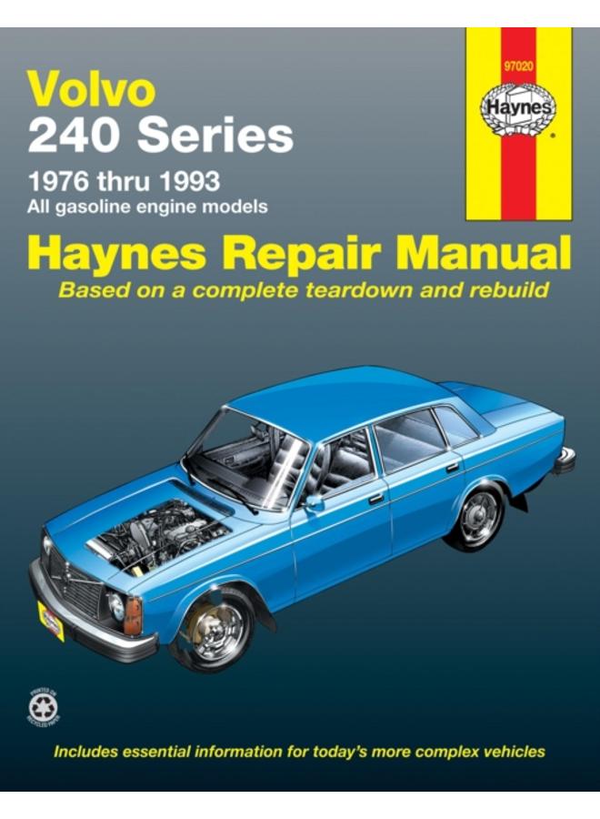 Volvo 240 Series petrol (1976-1993) Haynes Repair Manual (USA)