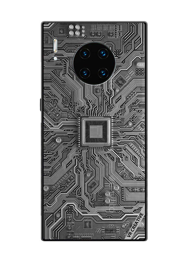 VR CREATIVE غطاء حماية لهاتف هواوي ميت 30 برو بتصميم متعدد الألوان - Image 1