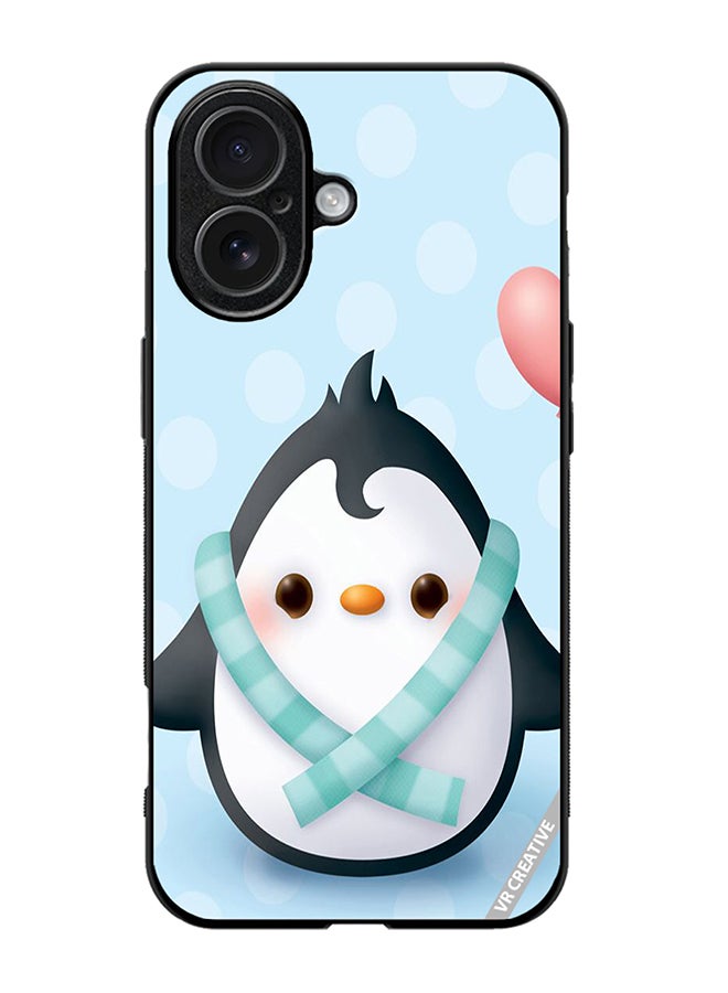 Protective Case Cover For Apple iPhone 17 Baby Penguin Design Multicolour