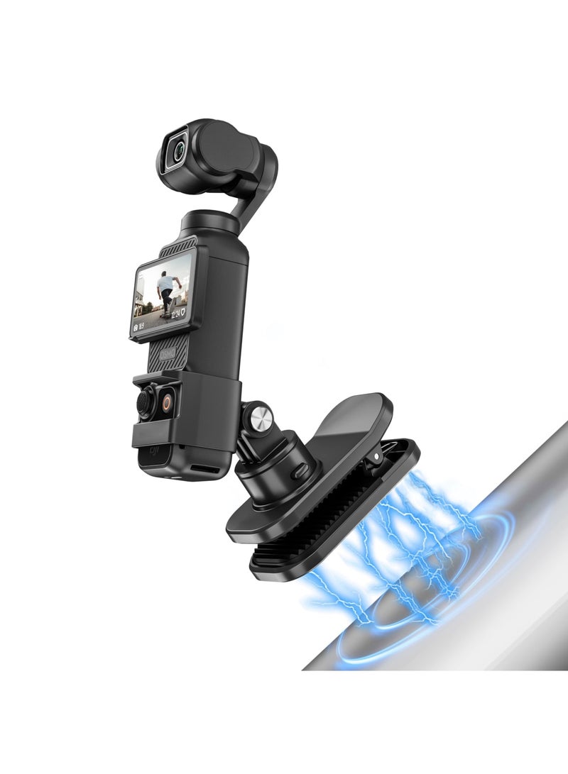 SYOSI Accessories Kit for DJI OSMO Pocket 3, 360° Rotation Backpack Clip Mount Shoulder Strap Accessories, Multifunctional Magnetic Backpack Clip for Camera - Image 1