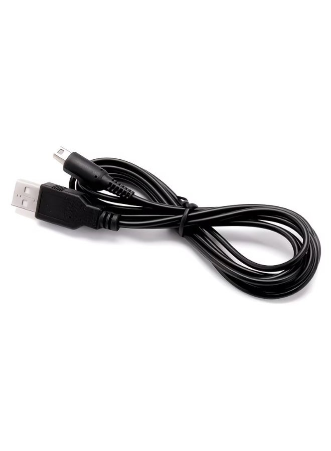 USB A Male Charger Cable for NDSI, NDSILL, 3DS, 3DSLL | Compatible Charging Adapter, Glossy Surface, USB Type A Male to Male Connector - Image 1