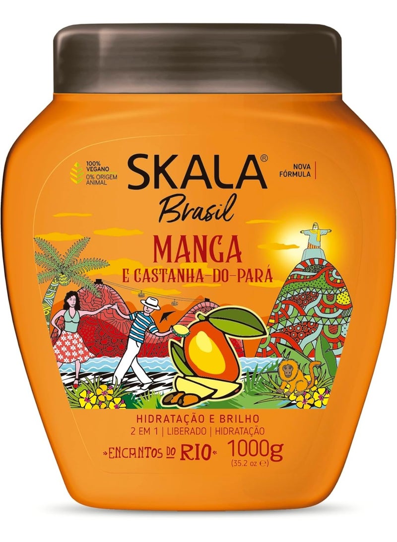 سكالا كريم سكالا لعلاج الشعر بالمانغا وجوز البرازيل – 1 كجم