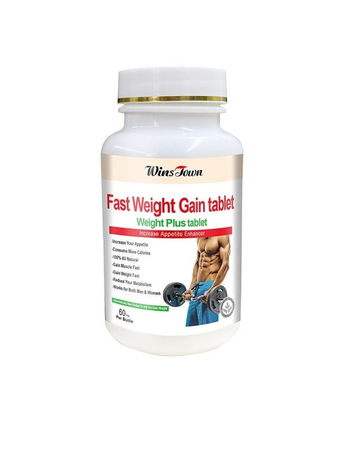 Weight Gain Tablets, Appetite Enhancer Fast Weight Gain Pills, Safe And Effective Weight Management Herbal Dietary Supplement, Weight Increase Capsules For Men And Women