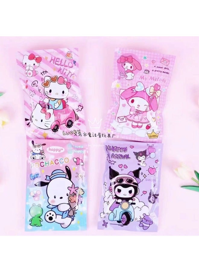Creative Textbook Stationery Blind Bag Elementary School Student Lucky Gift Bag Sanrio School Supplies Gift Bag Cave Music-Specifications:Medium Pony Lucky Big Blind Bag Empty Bag - Image 4