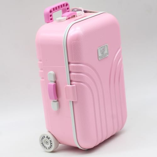 BabyMoon Mini Storage Travel Suitcase Accessories for Kids | Photography Props | Decoration– Pink - Image 4