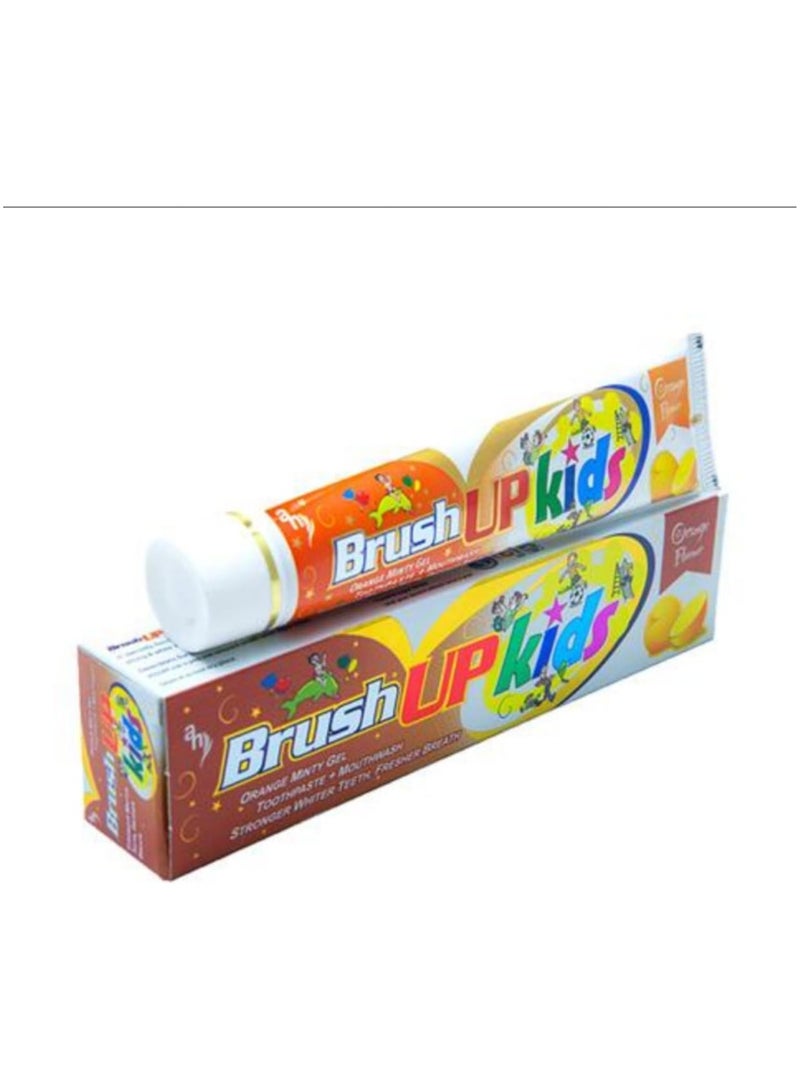 Brush Up Kids Orange Toothpaste – 70g - Image 2