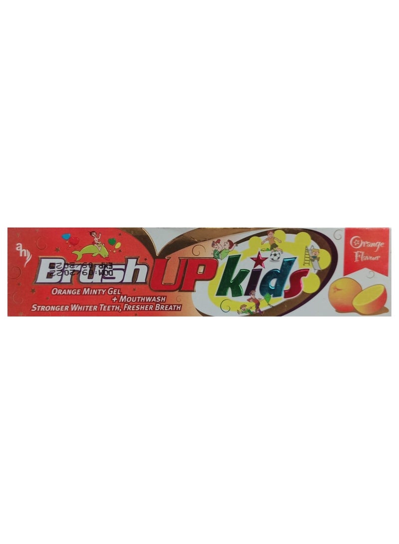 Brush Up Kids Orange Toothpaste – 70g - Image 1