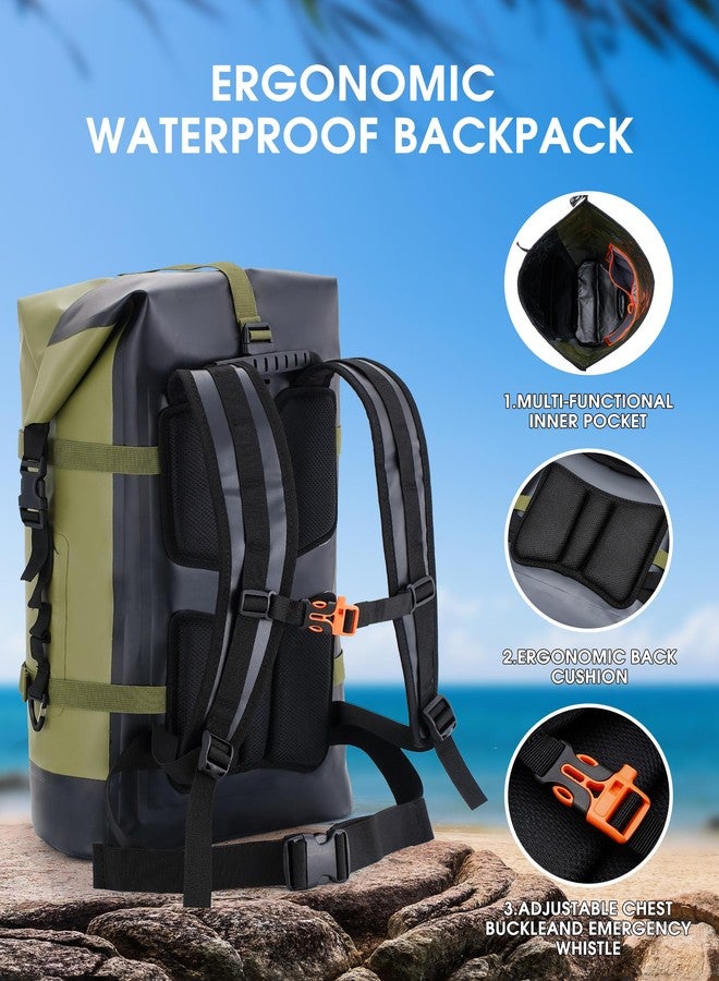 IDRYBAG Dry Bags Waterproof Backpack for Travel Waterproof Bags for Boating Swimming Travel Floating Paddle Boarding Submersible 35L/55L/85L - Image 4