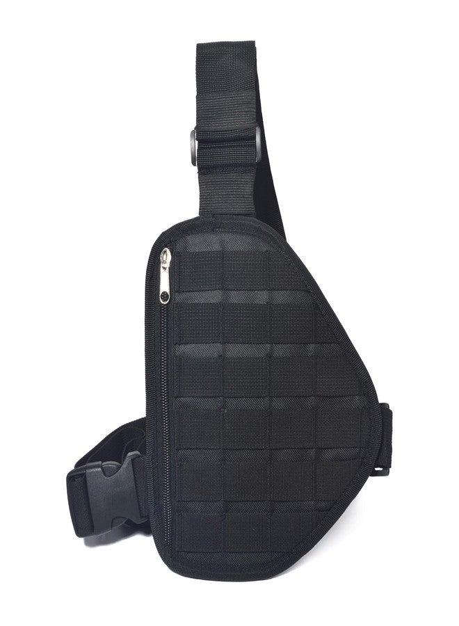 TWAYRDIO MOLLE Radio Tactical Chest Harness Pack, Multi-purpose Gear Carrier with Quick-release buckle and Adjustable Strap for Hiking, Cycling, Travel, Workouts, EDC - Image 1