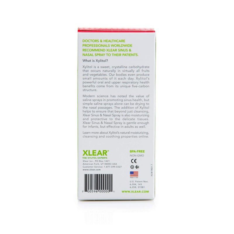 Xlear Natural Nasal Spray with Xylitol, 1.5 fl oz (Pack of 2) - Image 3