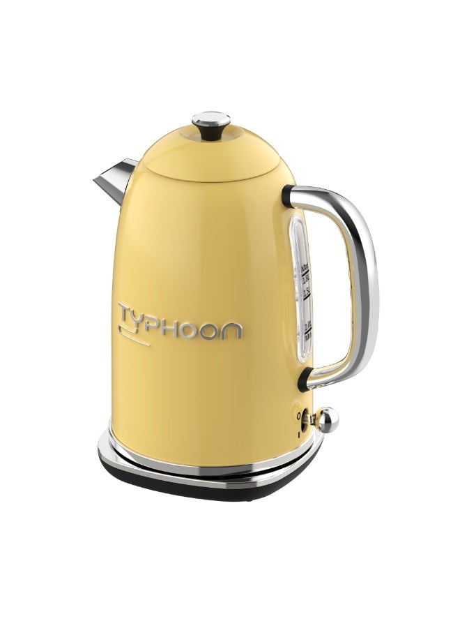 Typhoon Electric Kettle - 2200 Watts - 1.8 Liters - TY-01-002 Y - Yellow - Image 3