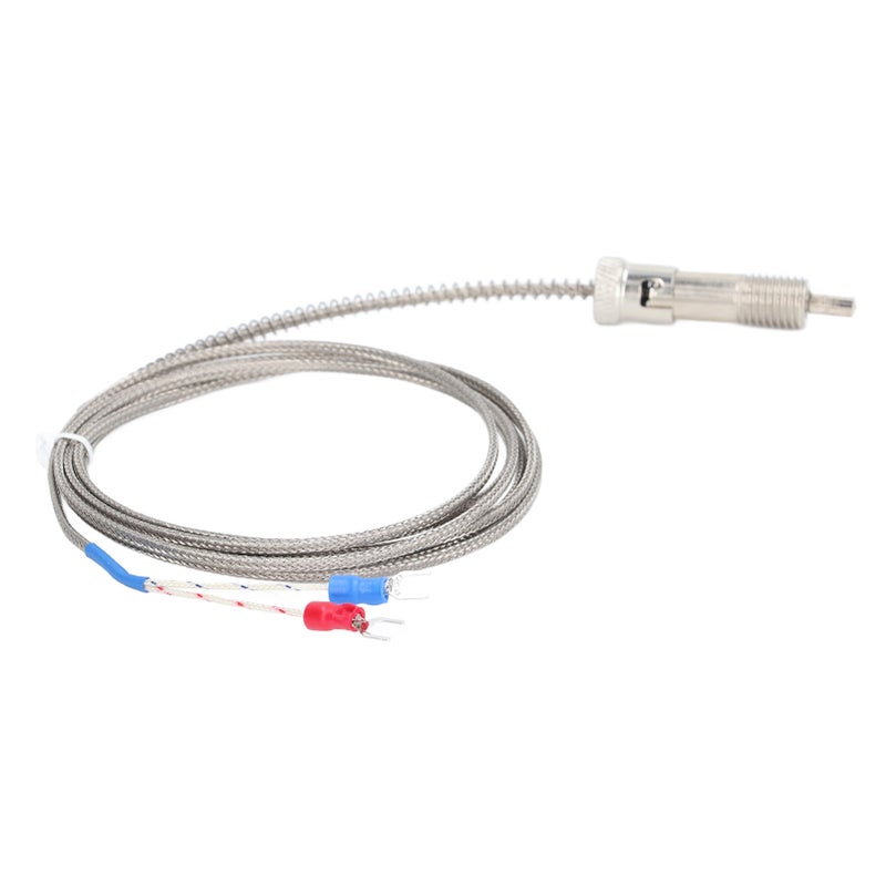 Thermocouple 0‑400℃ K Type Temperature Sensor Probe Compression Spring M12 Thread 2m / 6.56ft - Image 5